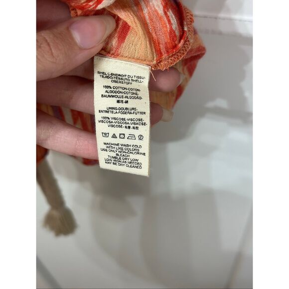 Free People Heart Shaped Asymmetrical Ruffle Face Mini Dress Women's Small - Picture 8 of 13